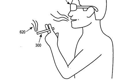 Virtual reality smoking system